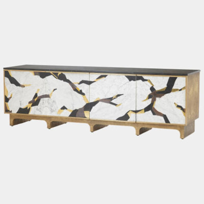 GV Sorprendente Marble Accent Cabinet
