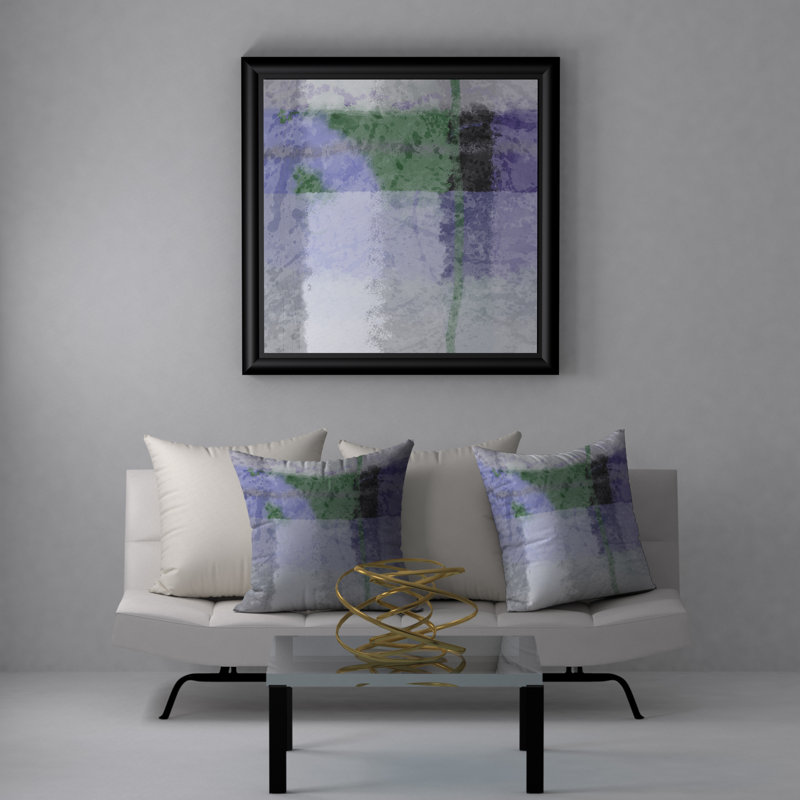 Housse de coussin décorative carrée renommée grossis, 18" x 18"