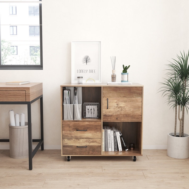Versatile 29.4 Inch 4-cabinets office file cabinet