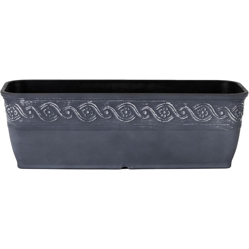 Rectangular Planter Box W/Dra...