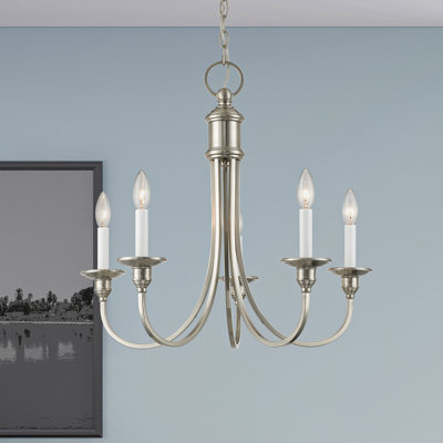 Eckard 5 - Light Dimmable Classic / Traditional Chandelier