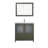 36" Single Bathroom Vanity with Top with Mirror-107174017