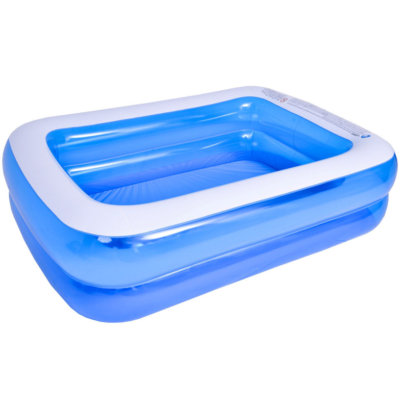 Resin Rectangle Inflatable Pool 20'' H x 59'' W x 79'' L