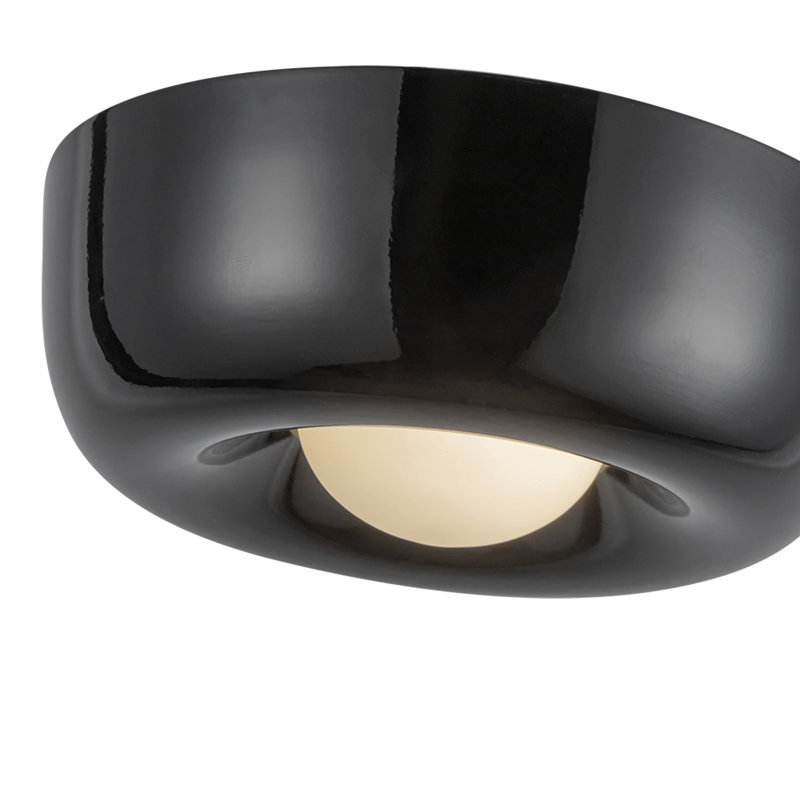 Hayden 1 - Light LED Flush Mount, Black