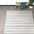 Oquendo Striped Handmade Tufted Cotton/Wool Black/Ivory Area Rug-650395055