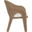 Chaise de patio d'extérieur en oléfine Seacrest-129907357