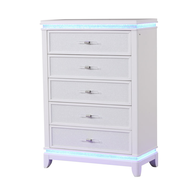 Commode 5 tiroirs Elmin
