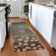 Machine Washable Indoor/Outdoor Xhevrie Mocha Rug