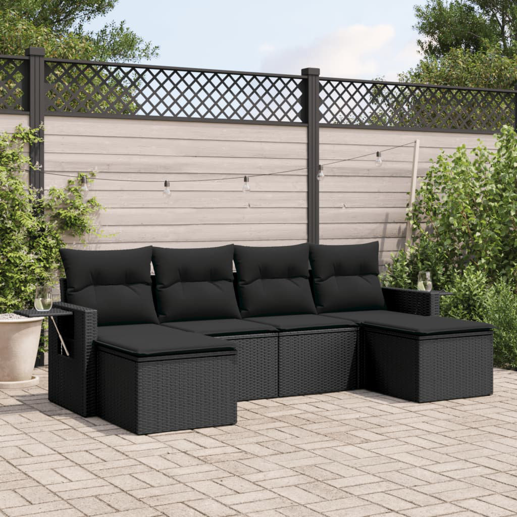 Gartenecksofa mit Kissen