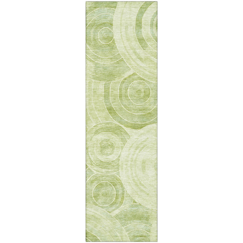 Premium Machine Washable Lubbers AMF1750 Geometric Rug, Runner 2'3" x 7'6"