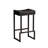 Upholstered Counter Stool with Metal Frame & Footrest, Backless Saddle Seat Counter Height Bar Stools-1702816487-1702816486-1702816480