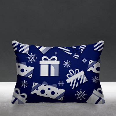 Outdoor Reversible Throw Pillow