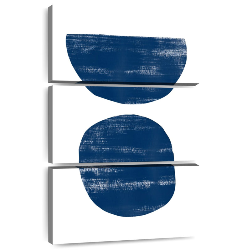 Abstraction I Navy Blue