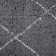 Khristen Performance Dark Gray Shag Rug