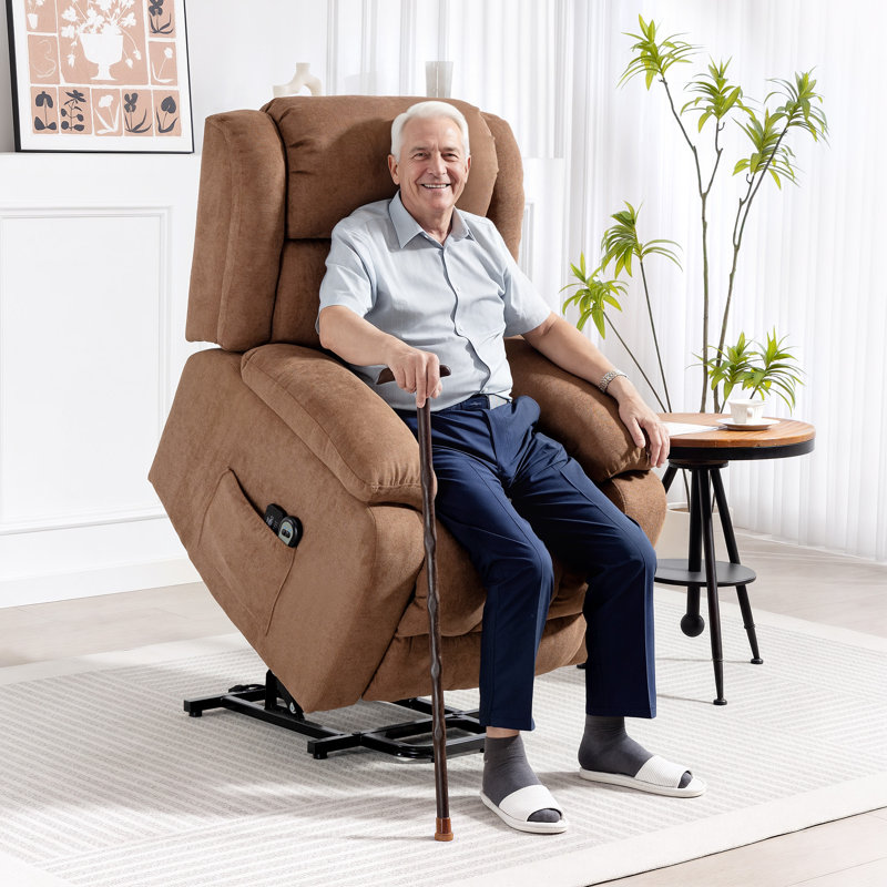 Analiesa Massage Chair, Brown