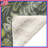 Green Floral Pattern Blankets-123326089