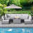 Jeanan 6 - Person Modular Patio Conversation Set with Cushions-2058598061