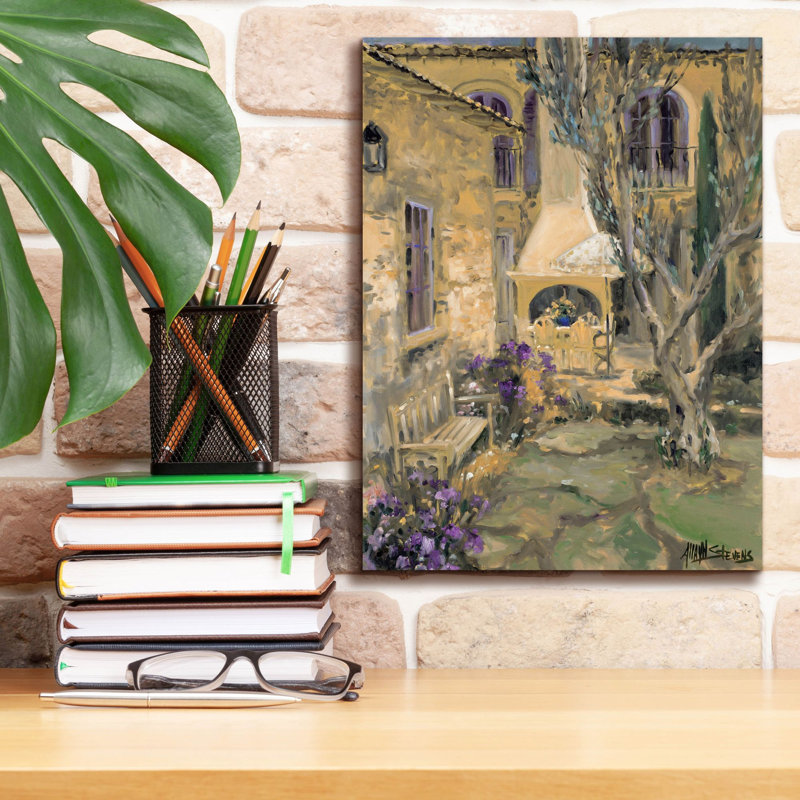  «Scenic Italy 7» par Allayn Stevens, art mural sur toile, H 16 po x l 12 po