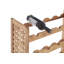 Victoria Solid Wood Floor Wine Bottle Rack in Brown