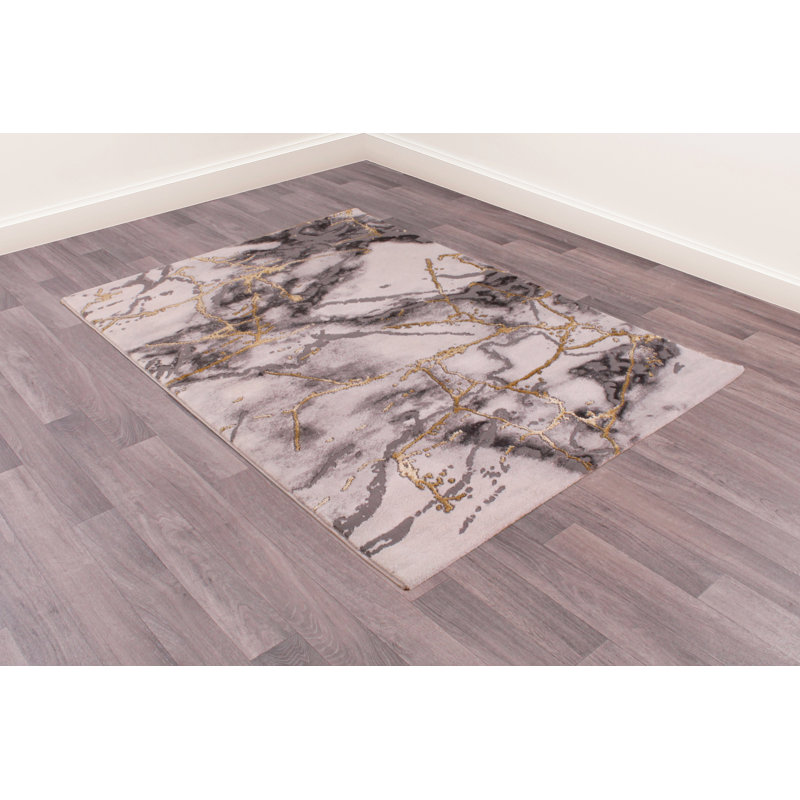 Logue Abstract Hand Woven Area Rug, Rectangle 120 x 170cm