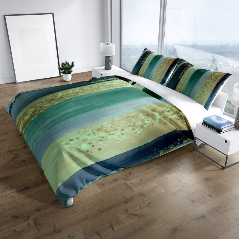 Ensemble de housse de couette nautique, Housse de couette très grand et 2 taies