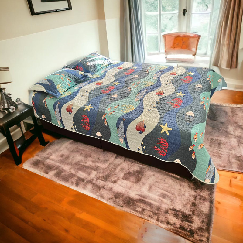 Sateen Animal Print Quilt