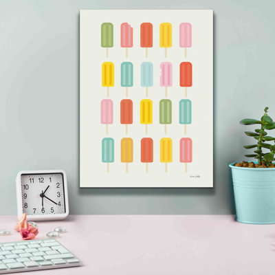 «Colorful Popsicles» par Ann Kelle Designs, art mural sur toile