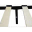 Lit tapissier très grand en tissu - Tête de lit sans sommier gris facile à construire 80,12 po Largeur 47,35 po Hauteur 87,36 lb Poids 600 lb maximum avec assemblage de lin-968774018
