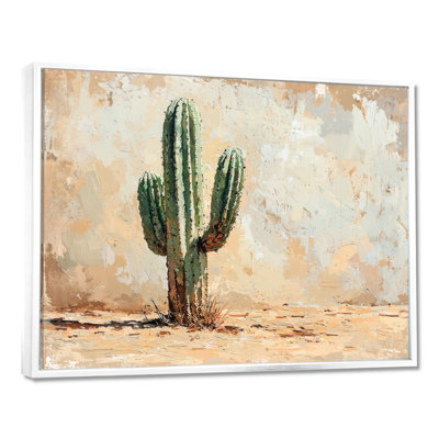 Marth, cactus dans le désert II - cactus, art mural