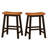 Wood 24" SADDLE STOOL-1878361186-1878361187