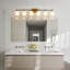 Luminaires de meuble-lavabo en verre blanc Mid-Century E26-1445137089-1445137092