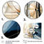 «White and Blue Contemporary Harbor Forms - Abstract Shapes», art mural 5 pièces-1560506585