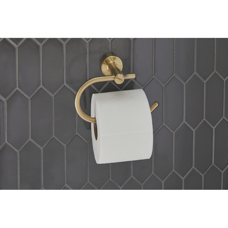 Parma Toilet Paper Holder, Brushed Bronze