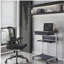 Chariot roulant pour ordinateur portable avec rangement, 