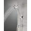 Ensemble de robinet de baignoire chromé avec tête de douche Nicoli 14 Series, ensemble de garniture de valve, chrome (valve incluse)-91336330