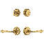 Nostalgic Warehouse Rope Rosette Entry Set with Fleur Lever-1085208715-1105201537-1085208823