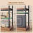 57.1" L Shaped Computer Desk with Storage-1431448272