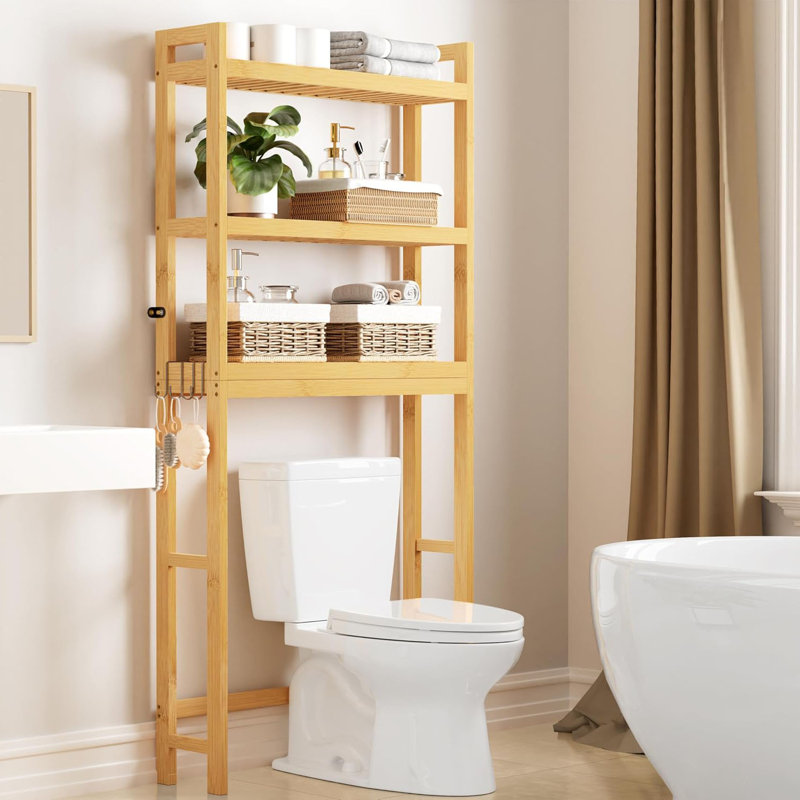 Rangement au-dessus de la toilette, Naturel