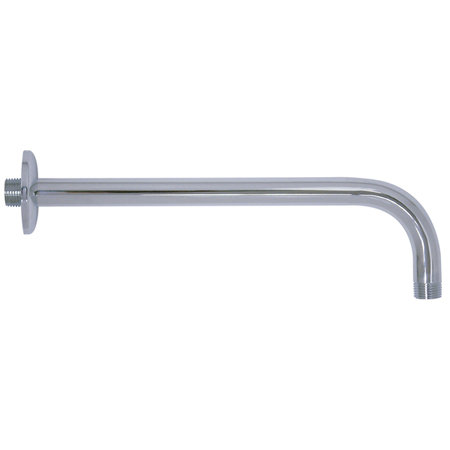 Bras de douche Rio, Chrome poli, 12 po