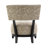 2-Pieces Subtle Abstract Textured Fabric Accent Chair-123044705