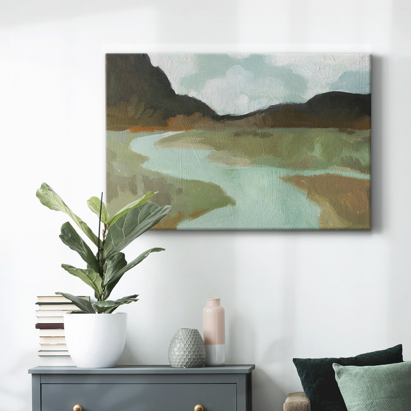 «Coldwater Hills II», toile tendue avec châssis, H 24 po x l 36 po