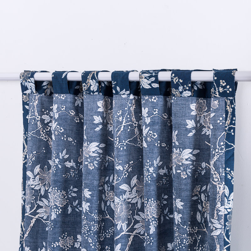 Cotton Semi Sheer Curtain Pair, 52" W x 96" L