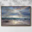 Aqua Blue Morning, reproduction d'art sur toile-94362803-94362805
