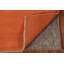 Tapis orange pour vestibule moderne Gabbeh 3 x 4