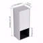 Armoire latérale de salle de bain 12 po, portes à fermeture douce, conception à fixation flottante, (emballage Kd)-1311522235