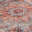 Alice Machine Washable Oriental Flatweave Performance Red/Blue/Ivory Multi Area Rug-978352335