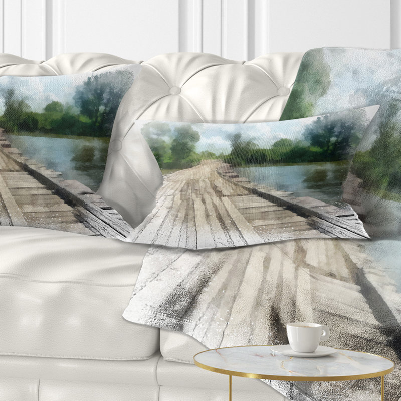 Coussin lombaire Paysage