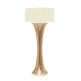 Stecche Di Legno Floor Lamp