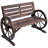 Solid Wood Fir Outdoor Bench-632550378