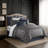 Venetian Navy Coverlet Set King-118487999